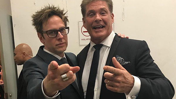 James Gunn David Hasselhoff