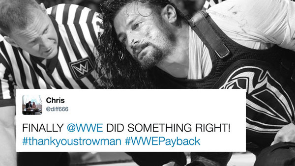 Payback Reigns Ending