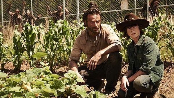 The Walking Dead Rick Carl