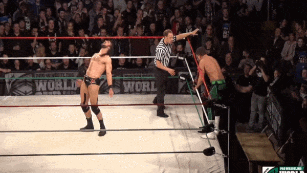 Drew Galloway Kicked Cody Brandi Rhodes WCPW