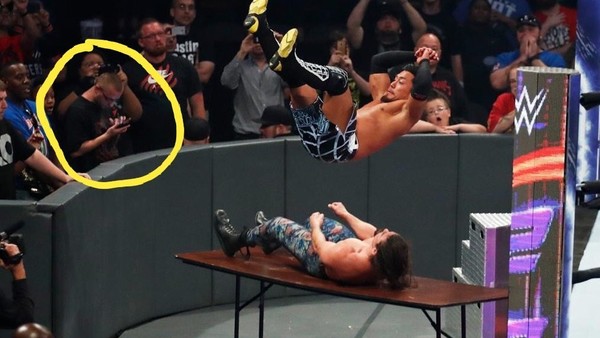 Fan Phone Ringside Tony Nese