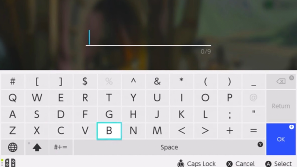 Nintendo Switch Keyboard