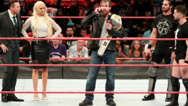 The Miz Maryse Dean Ambrose Seth Rollins Finn Balor
