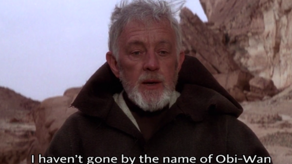 Name Obi-Wan Star Wars