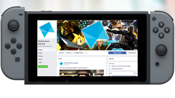 Nintendo Switch Facebook