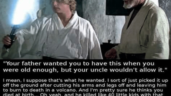 Star Wars Lightsaber Meme