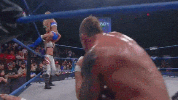 Angelina Love Powerbomb Alisha Edwards Table