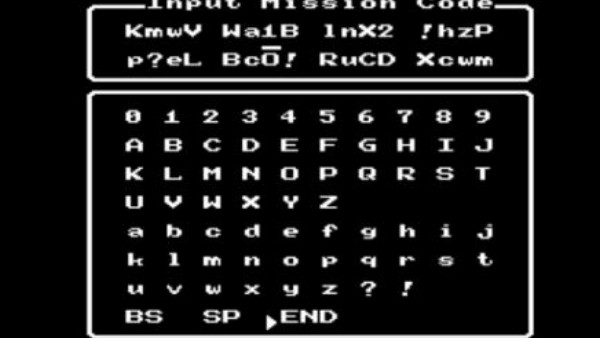 Video Game Password