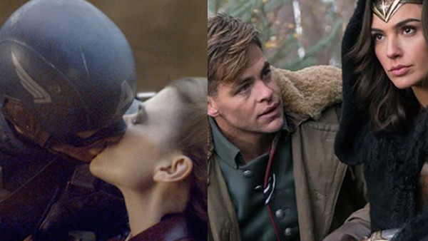 Captain America Peggy Wonder Woman Steve