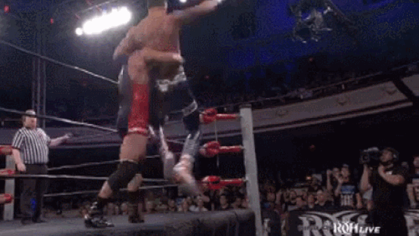 Chris Daniels Suplex Cody Rhodes Table ROH Best In The World
