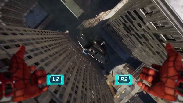 Spider Man quick time events