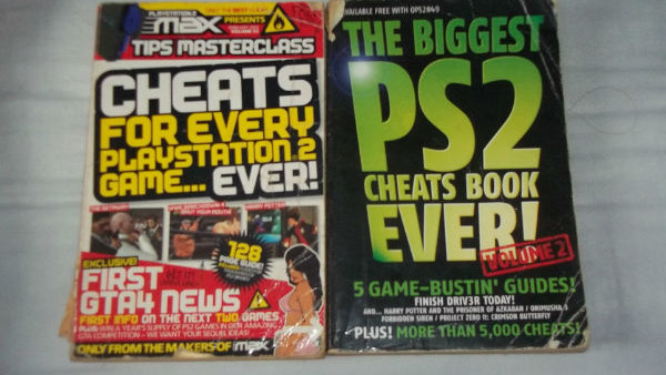 PlayStation Cheat Books