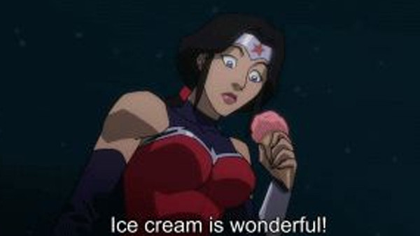 Wonder Woman Ice Cream