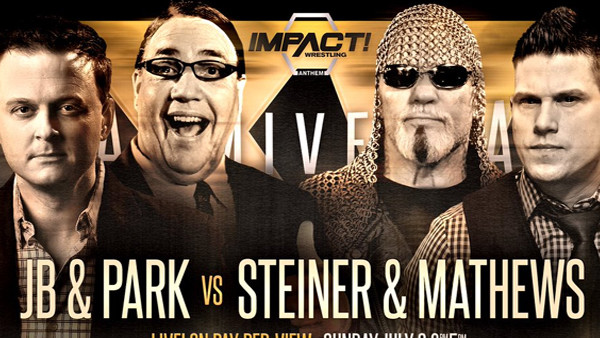 Slammiversary XV Scott Steiner Jeremy Borash Scott Steiner Josh Mathews