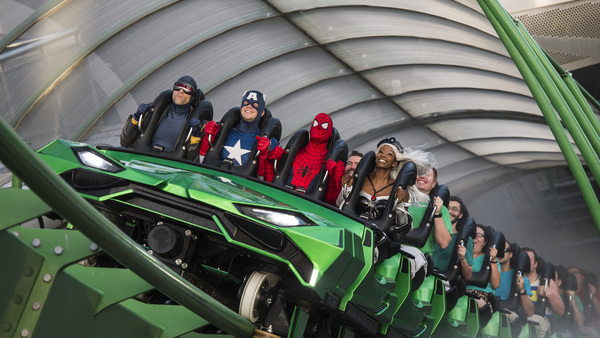 Universal Orlando The Incredible Hulk Coaster 