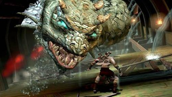 God Of War Hydra Battle