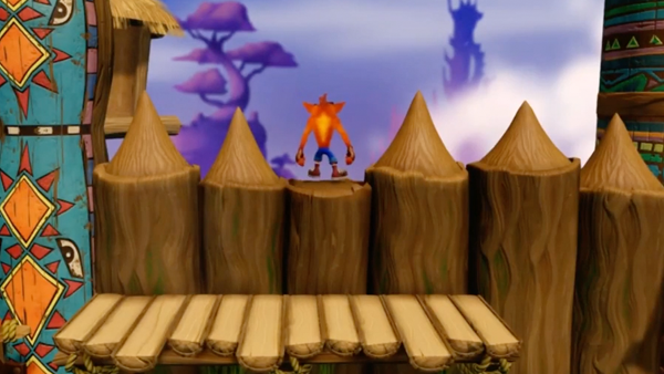 Crash Bandicoot Native Fortress Shortcut