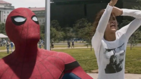 Spider Man Homecoming Spider Man MJ
