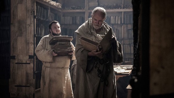 Game of Thrones Sam Tarly Archmaester Ebrose