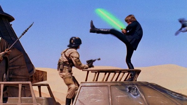 Star Wars Luke Kick