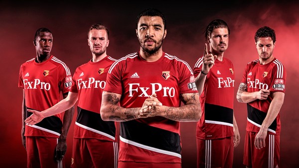 Watford 2017 18 Adidas Away Kit E