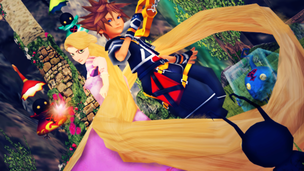 Kingdom hearts tangled