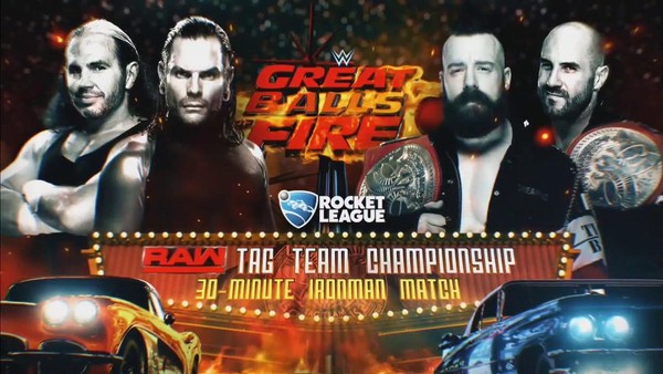 Sheamus Cesaro Hardy Boyz Great Balls Of Fire