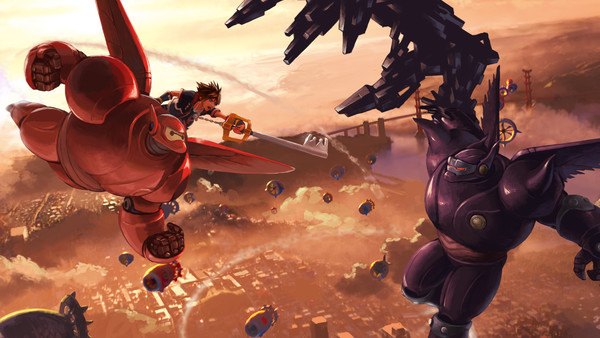 Kingdom hearts 3 big hero 6