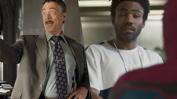 Spider Man 2 JK Simmons Spider Man Homecoming Donald Glover