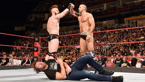 Sheamus Cesaro Dean Ambrose