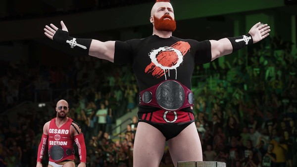 Sheamus Cesaro WWE 2K18