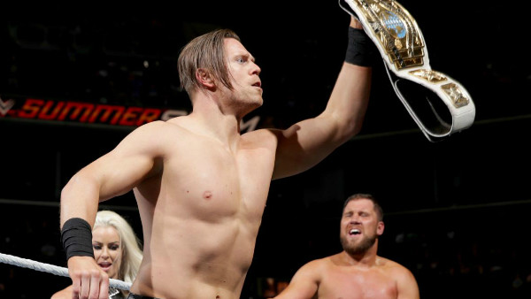 The Miz IC Championship Curtis Axel Maryse