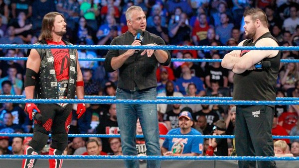 AJ Styles Shane McMahon Kevin Owens
