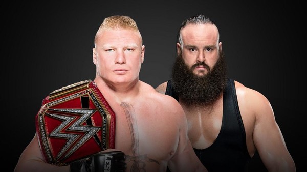 Brock Lesnar braun Strowman No Mercy