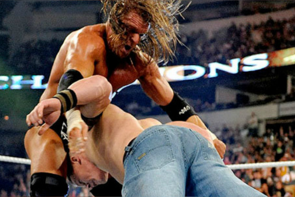 Triple H John Cena