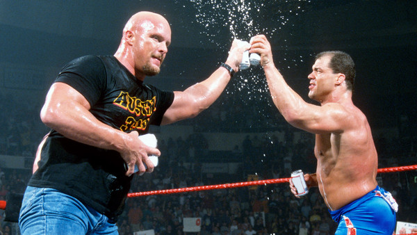 Stone cold Steve Austin Kurt Angle
