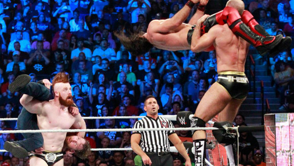 Cesaro Sheamus Seth Rollins Dean Ambrose