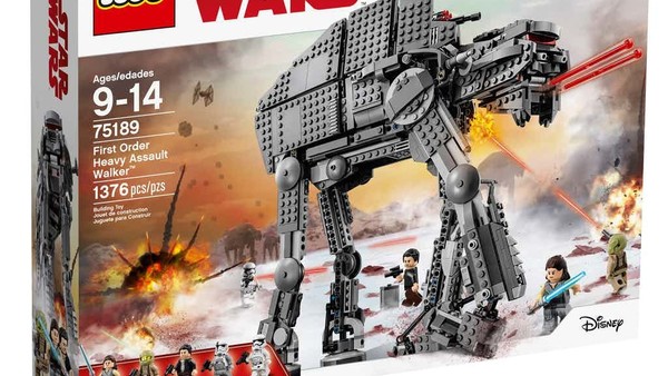 Star Wars The Last Jedi Heavy Assault Walker Lego