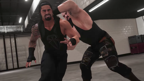 WWE 2K18 Roman Reigns Braun Strowman
