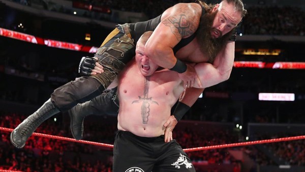 brock lesnar braun strowman