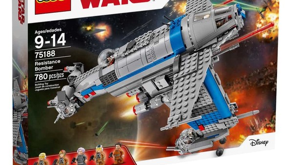 Star Wars The Last Jedi Resistance Bomber