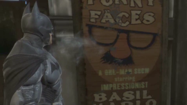 Batman: Arkham Origins Clayface Easter Egg