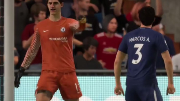 FIFA 18 Courtois Alonso