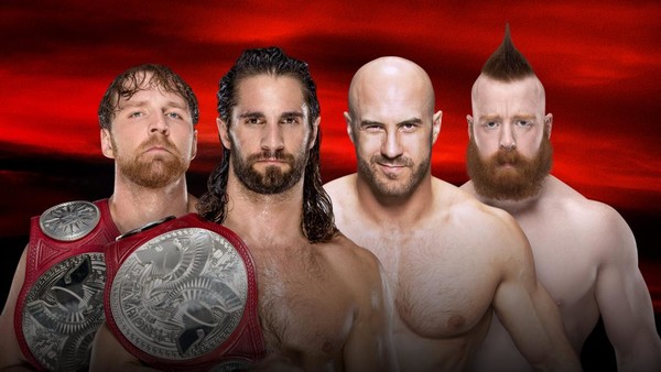 Dean Ambrose Seth Rollins Sheamus Cesaro