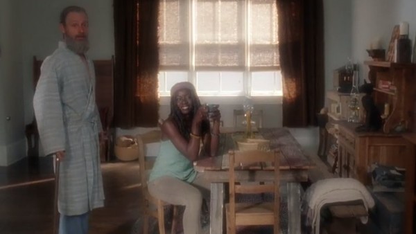 The Walking Dead Rick Michonne Time Jump