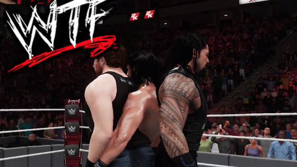 WWE 2K18 Shield WTF
