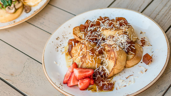 Caribbean French Toast From Amatista Cookhouse Universal Orlando