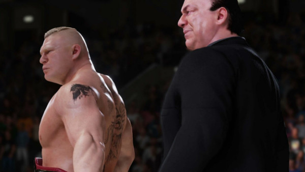 WWE 2K18 Brock Lesnar Paul Heyman