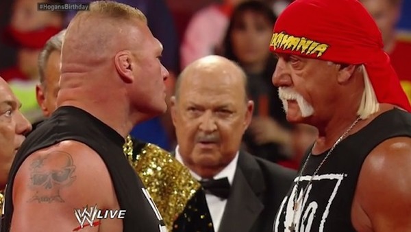 Brock Lesnar Hulk Hogan 2014
