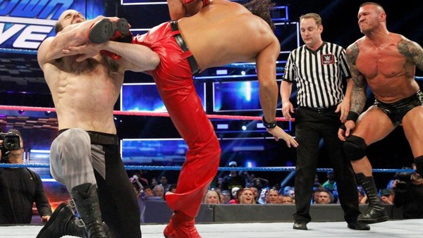 Aiden English Shinsuke Nakamura Randy Orton